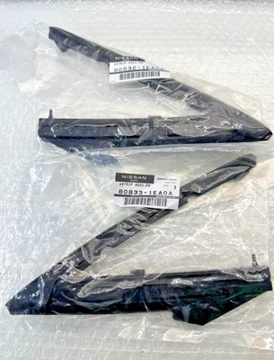 Genuine Nissan 370Z Z34 Door Mirror Weather Strip Set LH RH P/N 80832-1EA0A - Image 1 of 3