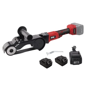 Cordless 21V 2.8Ah Pipe Polisher Sander Brushless Drawing Machine Metal Grinding - Picture 1 of 9
