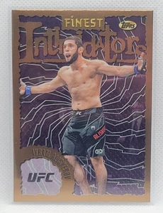 Topps Finest UFC 2024 Ikram Aliskerov Finest Intimidators #INT-25 - Imagen 1 de 2