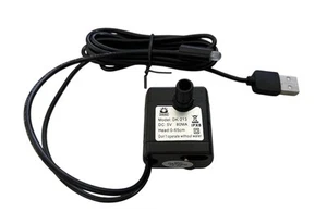 DK-213 5V Mini Tauchpumpe Wasserpumpe mit Trockensensor, getestet, ohne Karton - Bild 1 von 3