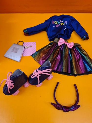 VETEMENTS Abito pattinatore a rotelle DesignaFriend per bambole 18" nuovo scatola danneggiata