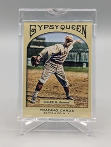 2011 Topps Vault Blank Proof #1/1 Gypsy Queen #NNO George Sisler Browns/Orioles - Bild 1 von 3