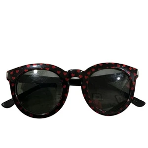 Vintage Saint Laurant SL 102 BOHO Sonnenbrille Glitzer Herzdruck braucht neue Gläser - Bild 1 von 8