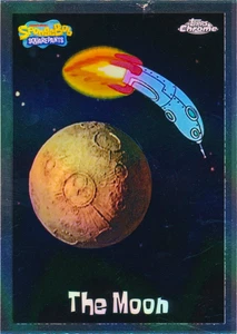 Topps Chrome Spongebob 2025 | The Moon Refractor | 156 - Picture 1 of 1