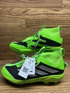 Adidas Adizero Edge+ TPU Baseball Cleats Solar Green IH6139 Men's Size 11.5 - Picture 1 of 12