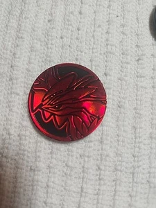 Pokemon Juegos de Cartas Coleccionables Kyurem Rojo Plástico Moneda Japonesa - Imagen 1 de 2