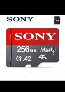 SONY Micro SD Karte 4K Speicherkarte 256 GB - Bild 1 von 1