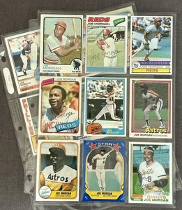 Konvolut 14 Diff. 1973-1984 Joe Morgan Reds Astros Giants HOFer Baseballkarten - Bild 1 von 5
