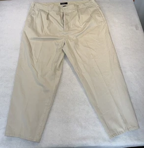 Polo Ralph Lauren Andrew Hose Herren Plissee Klassisch Chino 44X30 Khaki Baumwolle - Bild 1 von 19