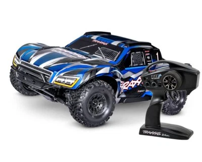 Traxxas Maxx Slash 6S 4x4 blau Short Course Truck TRX102076-4-BLUE  - Bild 1 von 4