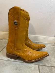 ""EL PADRINO Western Leather Cowboy Boots Men's Size US 6 Mexico 25 EUC"" - Picture 1 of 22