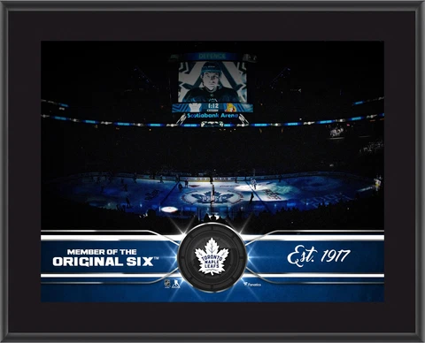 Toronto Maple Leafs 10" x 13" Sublimated Team Stadium Plaque - Fanatics Cover
