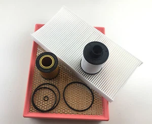 Oil Filter Air Filter Pollen Filter Fuel Filter Opel Signum Vectra 1.9 CDTI - Picture 1 of 2