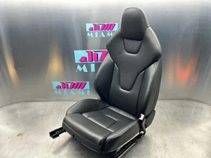 2008-2012 Audi S5 Seat RH Right Passenger Side Black Leather Genuine OEM - Picture 1 of 12