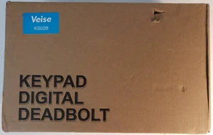 Veise KS02B Keypad Digital Deadbolt -Electronic Lock, Secure Entry, Easy Install - Picture 1 of 8