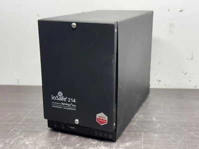 ioSafe 214 NAS RAID Synology Server 2x 4tb HDDs - A113 - Image 1 of 4