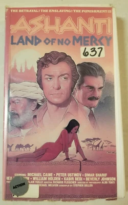 📼 VINTAGE 📼 Ashanti-Land of No Mercy 📼 (VHS, 1979) 📼Former Rental📼TESTED📼 Foto 1 de 4