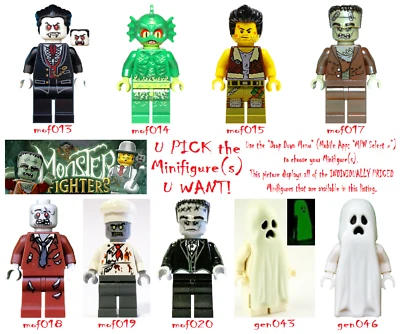 Genuine LEGO U PICK MONSTER FIGHTERS Minifigures Group 2 **NEW** - Image 1 of 4