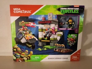 Mega Construx TMNT Sewer Subway Chase FFC63 Teenage Mutant Ninja Turtles NEW - Picture 1 of 2