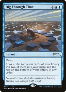 Dig Through Time (Secret Lair) Promo NM Instant Rare MAGIC MTG CARD ABUGames - Picture 1 of 1