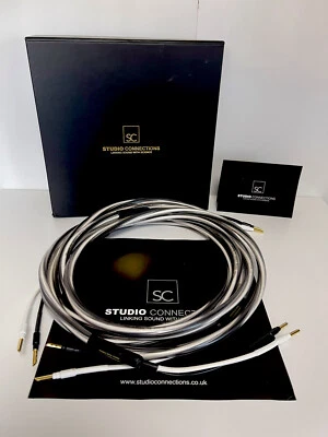 Studio Connections Abbey Road Reference Plus Speaker Cables 2.5m Pair - Image 1 of 4