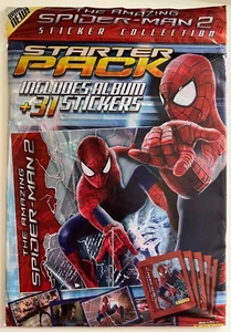 The Amazing Spider-Man 2 sticker album NEEDS 2 only Marvel + poster - Picture 1 of 9