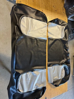 Polaris Ranger 900 DIESEL crew 2011-14 New seat cover UTV Black & Silver 998D - Image 1 of 4