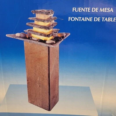 Kenroy Hunter Lighting Group Oversized Delta Tabletop Fountain #50304SL - Image 1 of 4