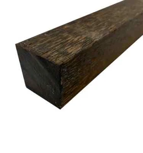 Black Palm Turning Wood 12x 1-1/2x 1-1/2 Spindle Square Lumber- Free US Shipping - Picture 1 of 5