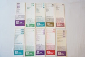 1981 - 1982 Greater Manchester Area Bus Timetable x10 - Picture 1 of 8