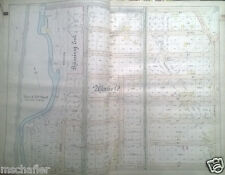 1902 Atlas Map BRONX NY Bronx River to Olinville Av & E 226th St. to E233rd St..