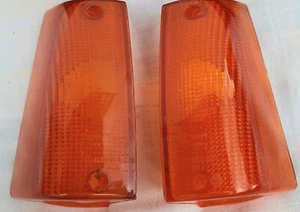 Fanalini Gemme Carello originali Panda 141 laterali auto Frecce 86-2003 Arancio - Foto 1 di 5