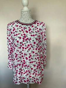COMMA, VISCOSE BLOUSE T SHIRT SIZE UK 14 EUR 40 - Picture 1 of 6