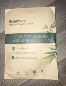 sunscreen ultra soft reusable makeup remover pads - Picture 1 of 2