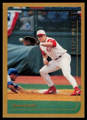 Tarjeta de béisbol 1999 Topps #402 Sean Casey Cincinnati Reds Foto 1 de 2