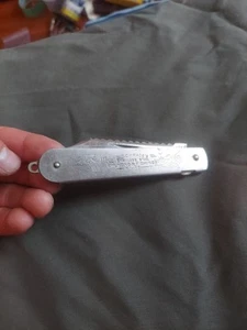 G. SCHRADE'S Stainless Steel Hunting & Fishing Pocket Knife Vintage Camping - Picture 1 of 4