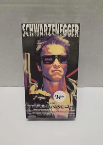 New Sealed The Terminator Hemdale Arnold Schwarzenegger VHS 1991 Edition - Bild 1 von 6