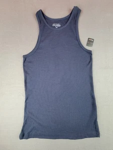 Galaxy 5 Star Men's 5XL Navy Blue Tank Top - Picture 1 of 7