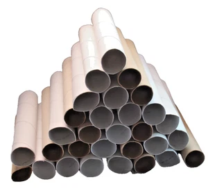 LOT OF 30 EMPTY CARDBOARD PAPER TOWEL ROLLS for school craft projects - Picture 1 of 3
