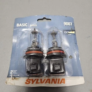 SYLVANIA - 9007 Basic - Halogen Bulb for Headlight and Daytime Lights (2 Bulbs) - Picture 1 of 10