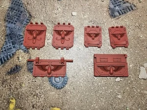 Warhammer 40k Space Marine Blood Angel Rhino & Landraider Doors - Picture 1 of 2