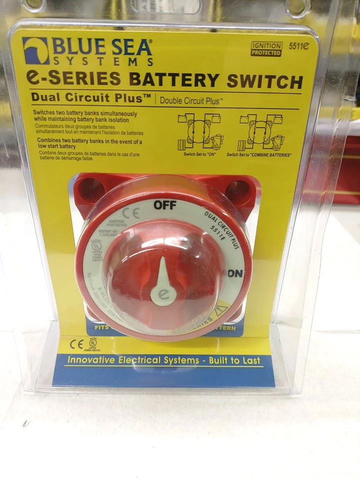 Interruptor de batería Blue Sea #5511e nuevo Foto 1 de 1