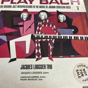 Jacques Loussier Trio Play Bach - Vol. 1,very Good Mono Promo Copy 1964. - Picture 1 of 4