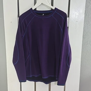 L.L. Camicia donna Bean peso medio manica lunga aderente taglia XL viola outdoor - Foto 1 di 8