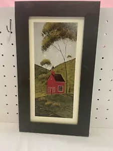 Warren Kimble Folk Art Print Red Barn 8 1/4”x 14 1/4” 40.00 - Picture 1 of 3