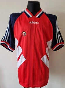 Norwegen 1993 - 1995 Home Fußball Adidas Vintage Trikot Gr. XL Erwachsene  - Bild 1 von 6