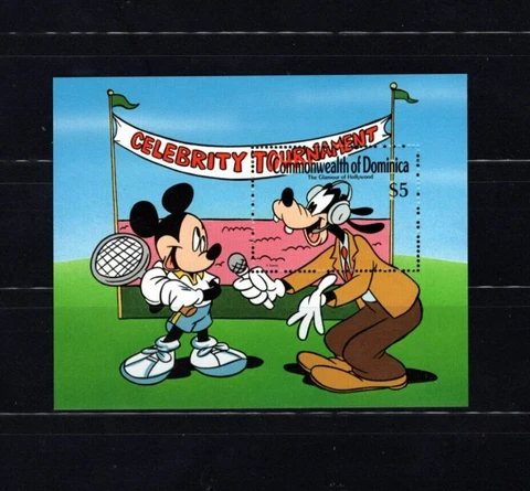 Dominica Disney 1216 Mickey VF MNH S/S A2 Cover