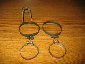 1981 DR500 FRONT FORK BOOT BANDS CLAMPS CABLE GUIDE SUZUKI DR 500 51573-37200 - Picture 1 of 4