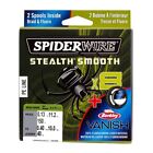 Spiderwire Stealth Smooth 8 Braid &amp; Fluorocarbon Leader - Duo Spool