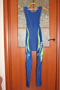 Uci pro tour  Nalini Liquigas Fizik Cannondale cycling bib pants shorts -size 5 - Picture 1 of 7